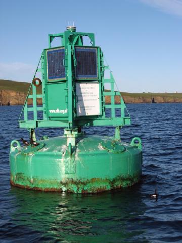 Marker buoy for HMS Royal Oak